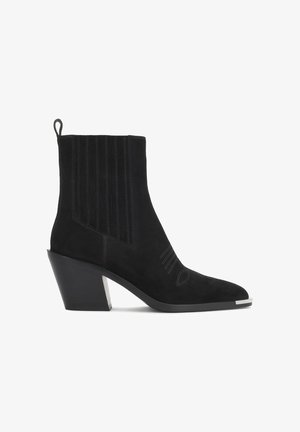 Kazar, MONTELLA. - Cowboy/biker ankle boot - black