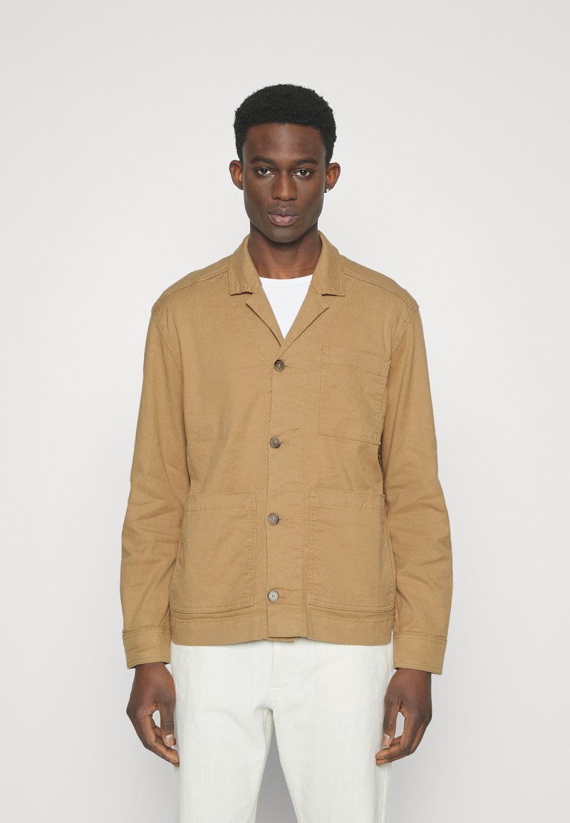 J.LINDEBERG ERROL WORKWEAR OVERSHIRT Leichte Jacke tiger brown