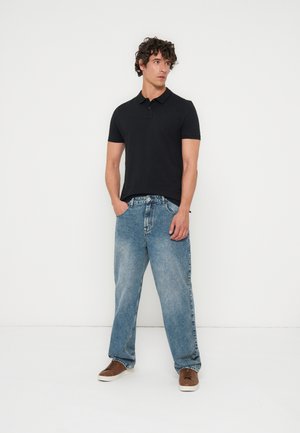 Pier One, 5 PACK - Poloshirt - black