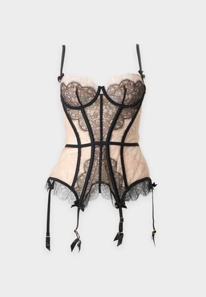 Agent Provocateur, VITORIA BASQUE - Corset - black/blush