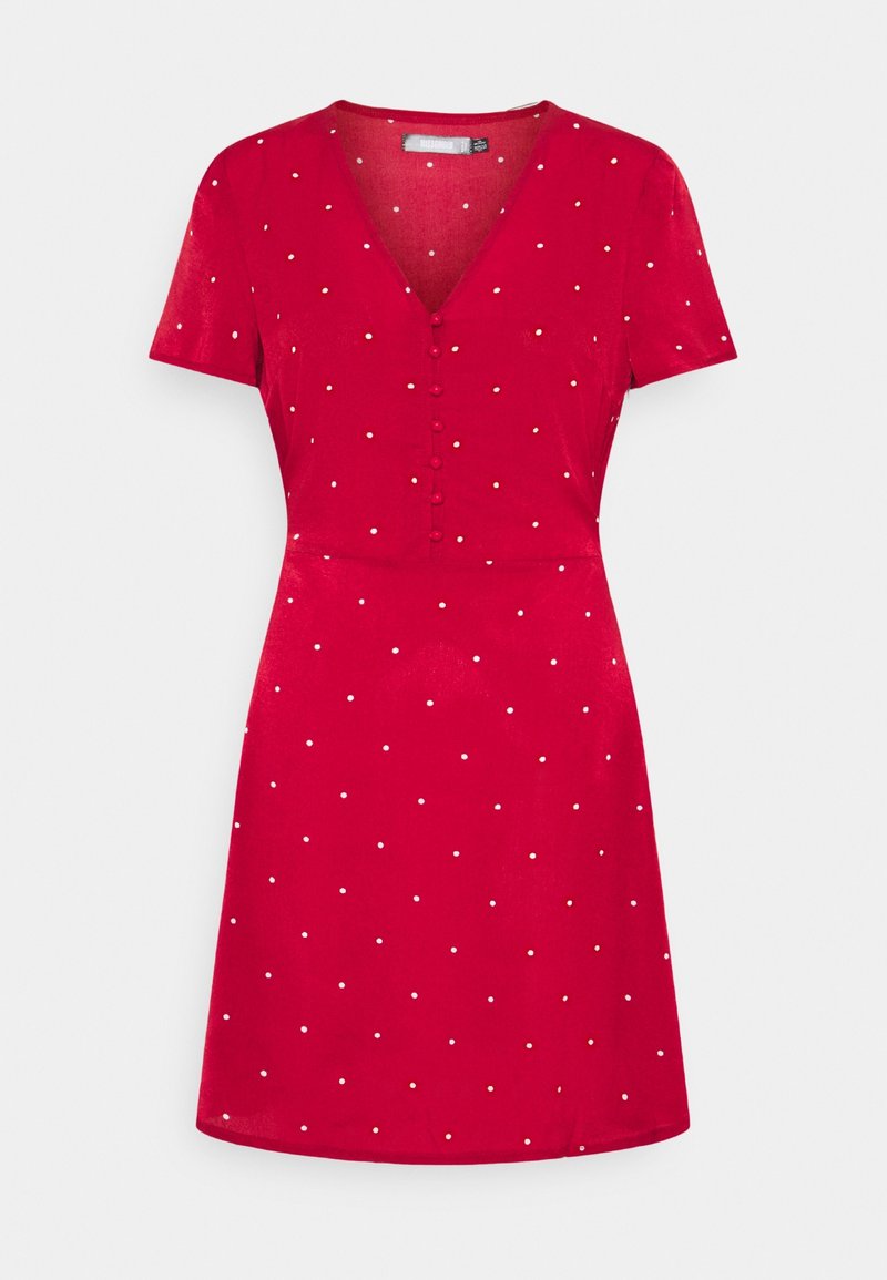 Missguided Shirt dress - red - (Pre-owned) - Zalando