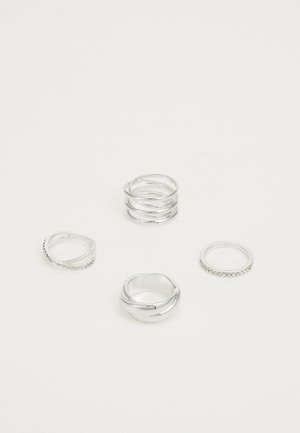 4 PACK - Ring - silver-coloured
