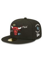 Casquette New Era SXSW Blue Scribble - Visière Plate Musique Live - Occasion Propre