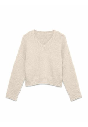 Vero Moda, KNITTED PULLOVER VMHOPE KNITTED PULLOVER - Pullover - birch
