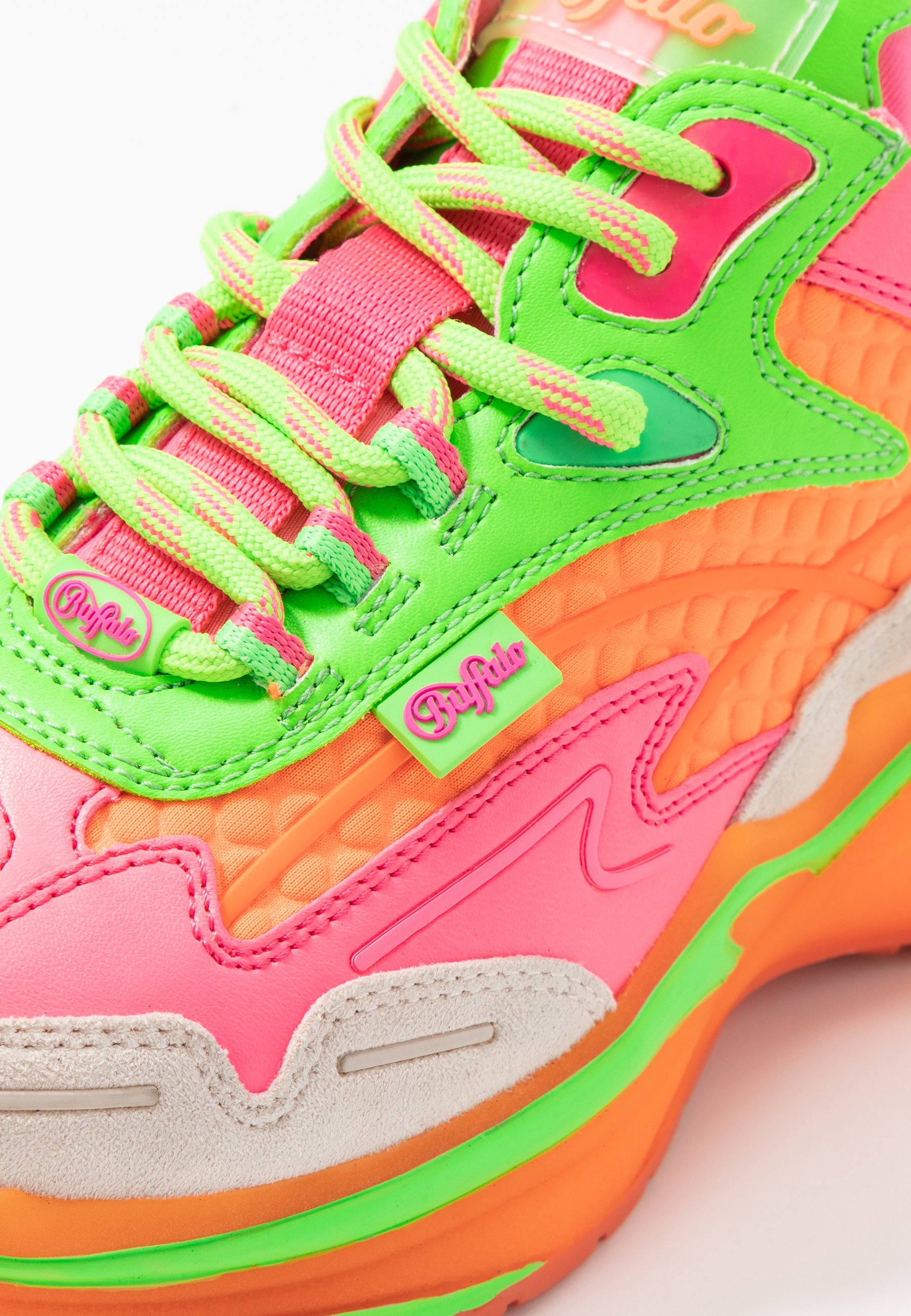 huarache multicolore fluo