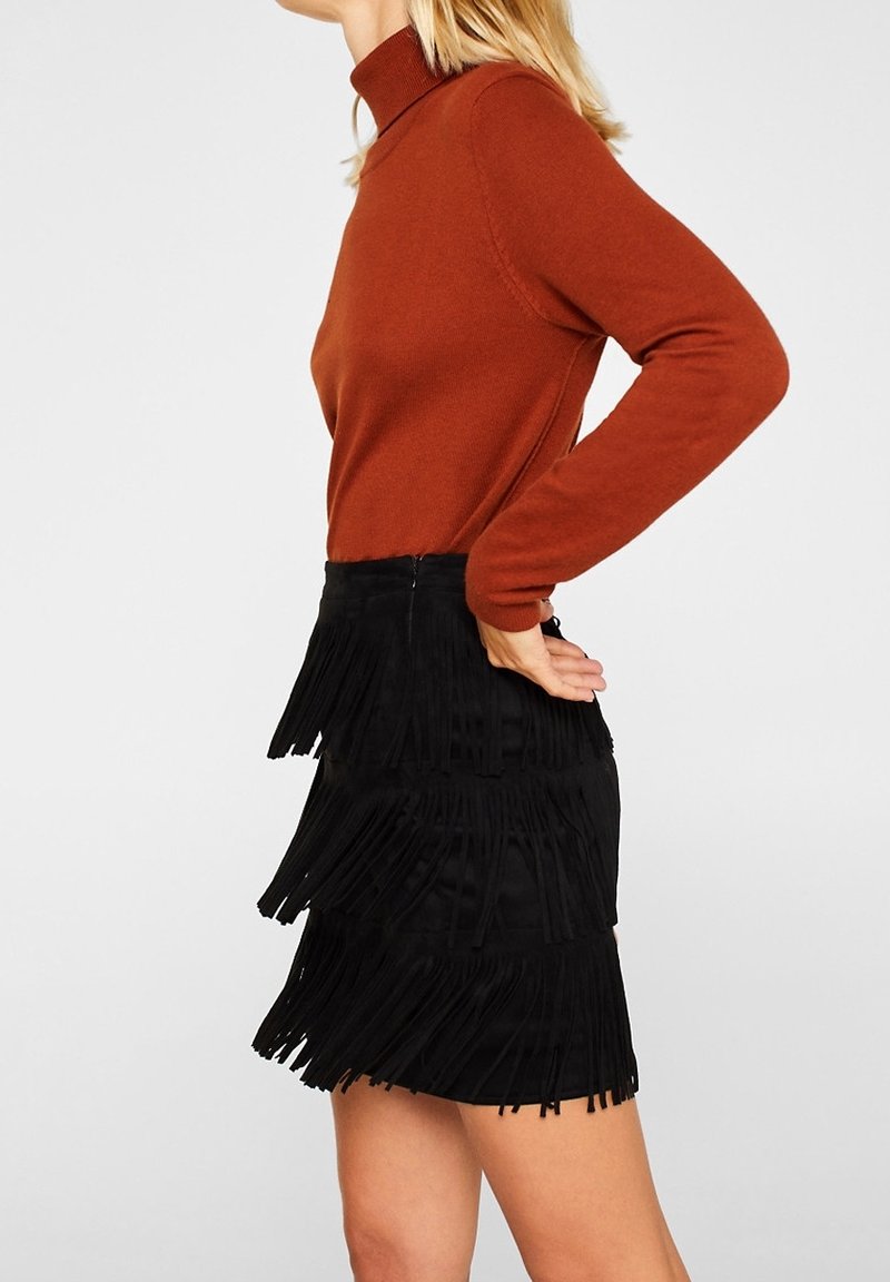 Esprit Jupe trapèze black/noir (Seconde main)