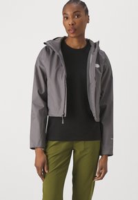 The North Face CROPPED QUEST JACKET - Giacca hard shell - smoked pearl