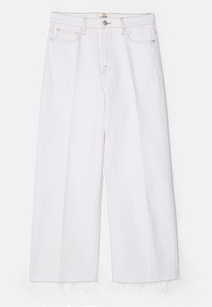 FRAME LE JANE WIDE CROP RAW FRAY - Relaxed fit jeans - au natural clean