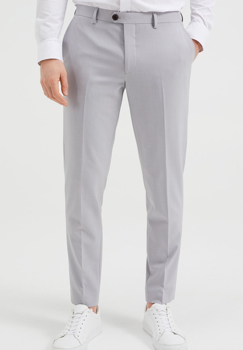 Pantalon Culotte Gris Femme Taro Horiuchi - Taille S - Neuf Sans étiquettes