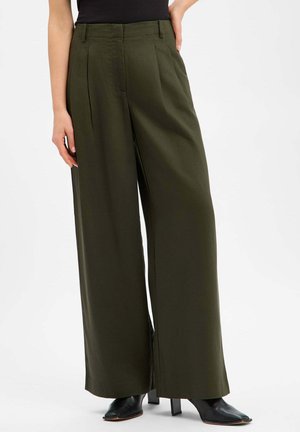 ESTERIKA - Trousers - khaki