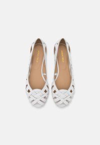 Anna Field LEATHER - Sabrinas peep toe - white
