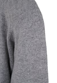 Zizzi LANGE MIT TASCHEN - Kardigán - medium grey melange