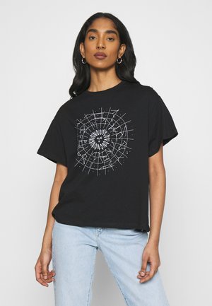 T-shirts med print - black
