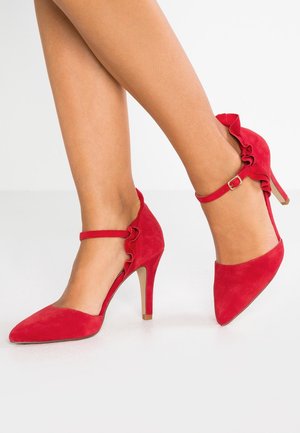 Klassiska pumps - red