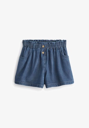 BUTTON SHORTS - Kratke hlače iz džinsa - denim dark wash