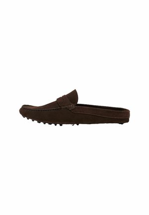 OMAR  - Clogs - brown   suede