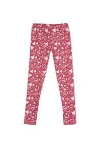 Koton HEART PRINTED - Leggings - pink