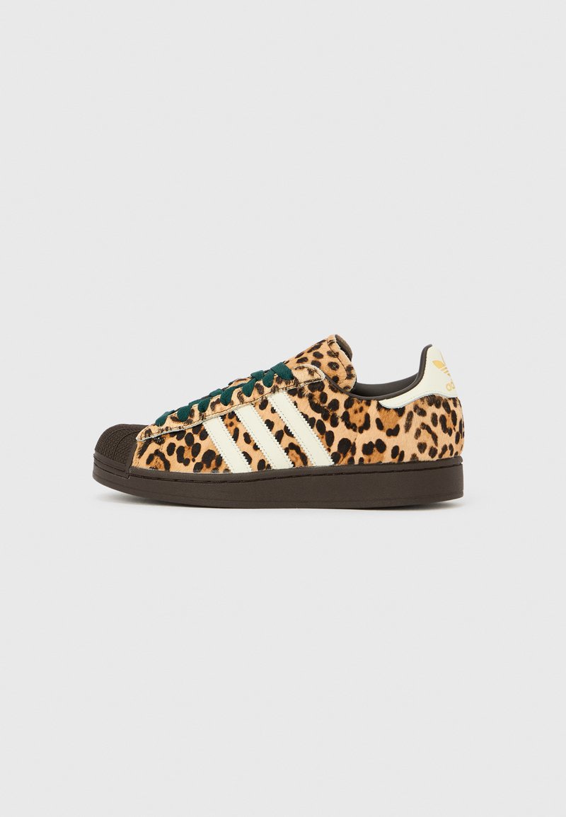adidas Originals SUPERSTAR II dark brown/ivory/gold-coloured/beige
