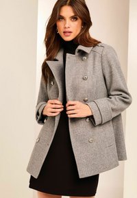 Lipsy BELTED MILITARY PETITE  - Šineļveida mētelis - grey