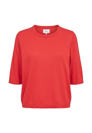 Nümph, NUCALLY SS PULLOVER - T-shirt basique - goji berry