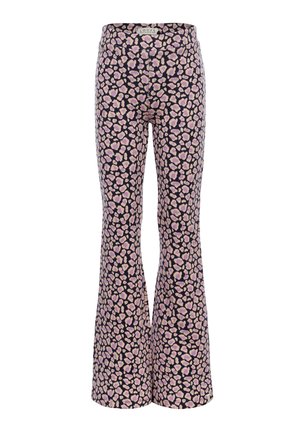 JAQUARD LEOPARD - Legging - lila dessin