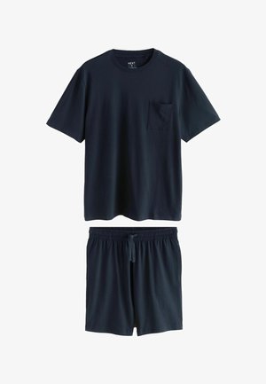 Next, REGULAR FIT - SHORT SLEEVE JERSEY PYJAMAS SET . - Pyžamová súprava - navy blue