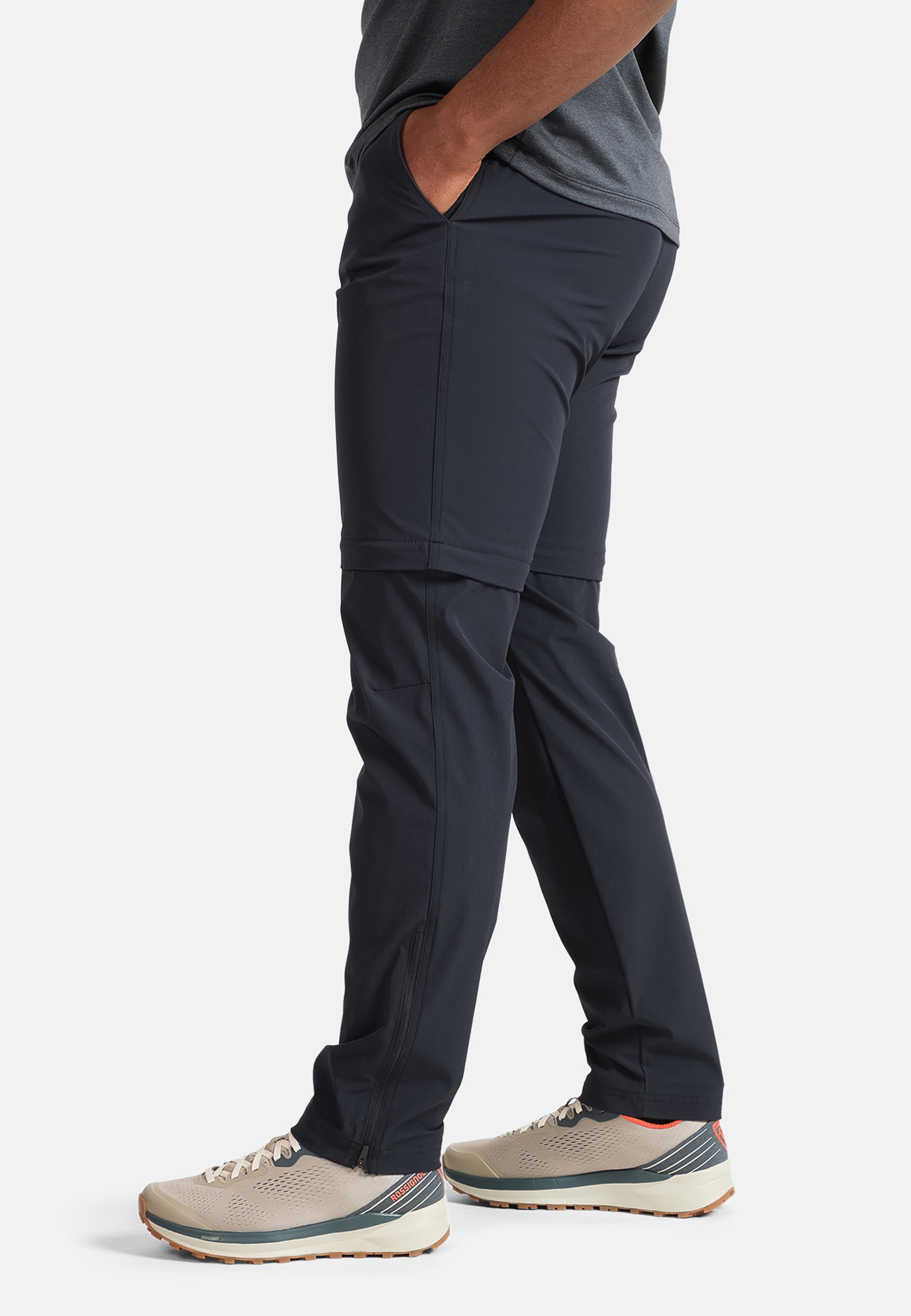 Rossignol LYCIAN ZIP OFF - Trousers - black - Zalando