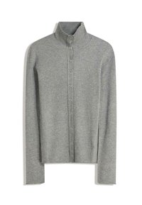 WITH HOOK-AND-EYE FASTENINGS  - Vesta na kopčanje - dark grey