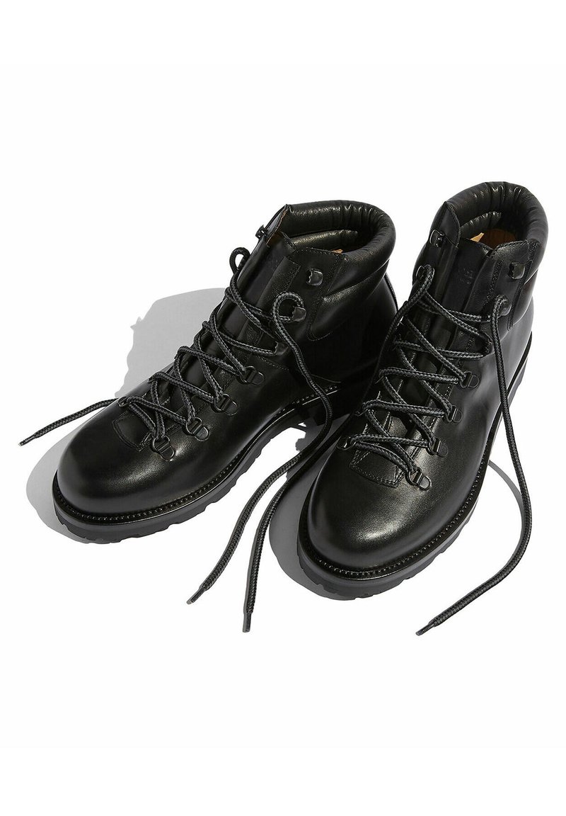 Scarosso EDMUND CHESTNUT Stivaletti stringati black/nero