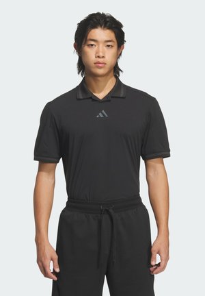 BEYOND VENT - Polo - black/black