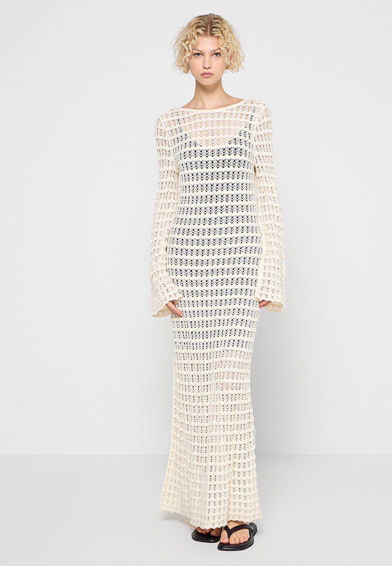 & Other Stories Gebreide jurk wit & Other Stories Gebreide jurk wit