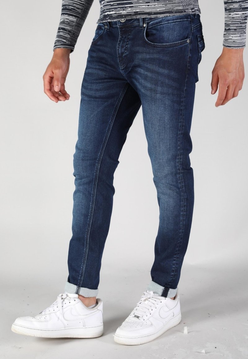 Herren Skinny Fit | Gabbiano TORINO Jeans Slim Fit darkblue/dark-blue denim - IR36466 Herren Skinny Fit | Gabbiano TORINO Jeans Slim Fit darkblue/dark-blue denim - IR36466