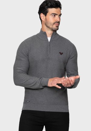 PULLOVER KNIPE - Jumper - mid grey marl