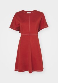 Tommy Hilfiger Rochie din jerseu - dark magma