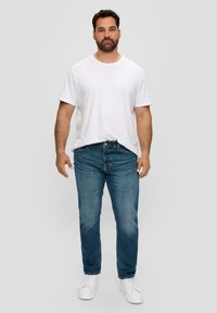 s.Oliver HIGH RISE  - Jeans Slim Fit - dunkelblau