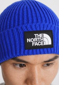 The North Face TNF LOGO BOX CUFFED  - Čepice - blue