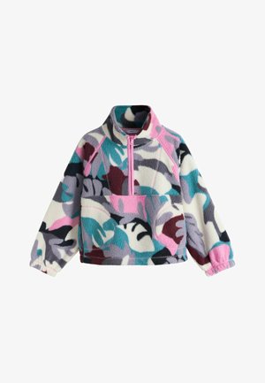 REGULAR FIT - ACTIVE BORG QUARTER ZIP - Polárpulóver - abstract print