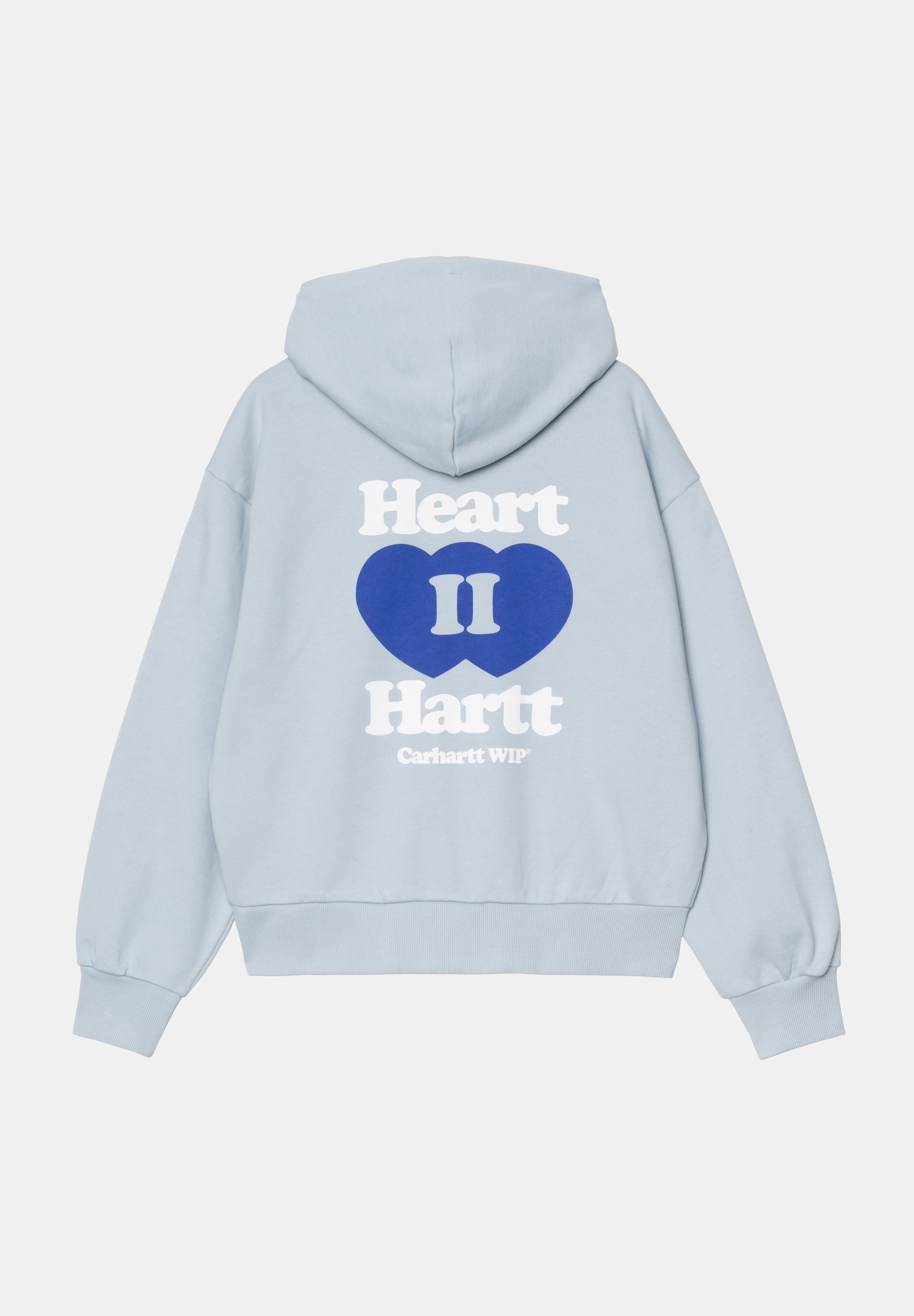 *p(R)ojectR®︎ Heart P Hoodie Carhartt WIP HOODED HEART HARTT - Zip-up sweatshirt - blue fog