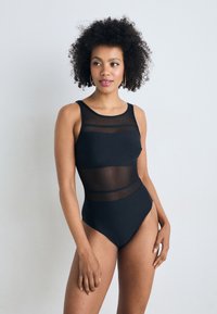 LASCANA SWIMSUIT - Μαγιό - black