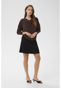 Saint Tropez NOELLASZ BLOUSE - Bluse - fudge