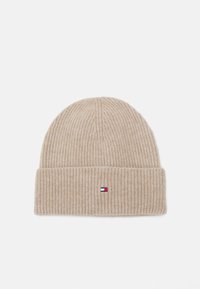 Tommy Hilfiger ESSENTIAL FLAG FUZZY   - Berretto - beige