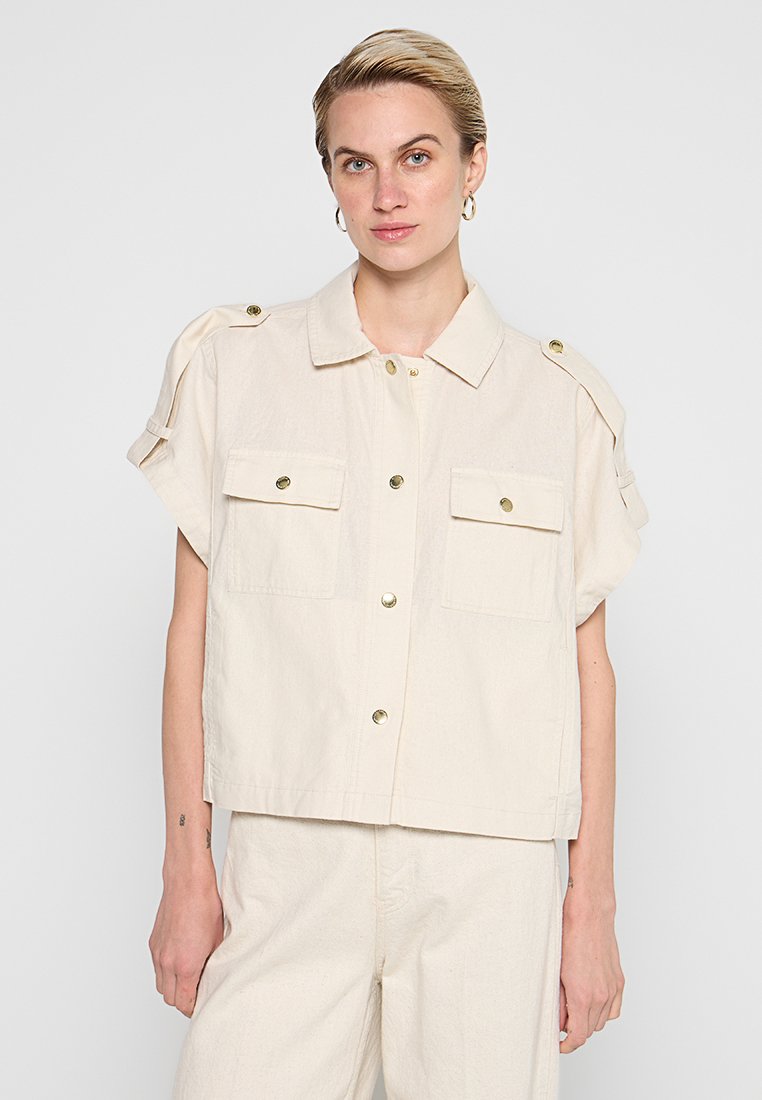 Barbour International Overhemdblouse beige