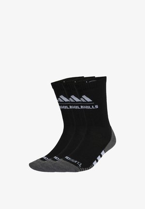 adidas Performance, ADIDAS PERFORMANCE PERFORMANCE CLIMACOOL CUSHIONED CREW 3 PAIR PACK LM UNISEX - Calcetines de deporte - black/white