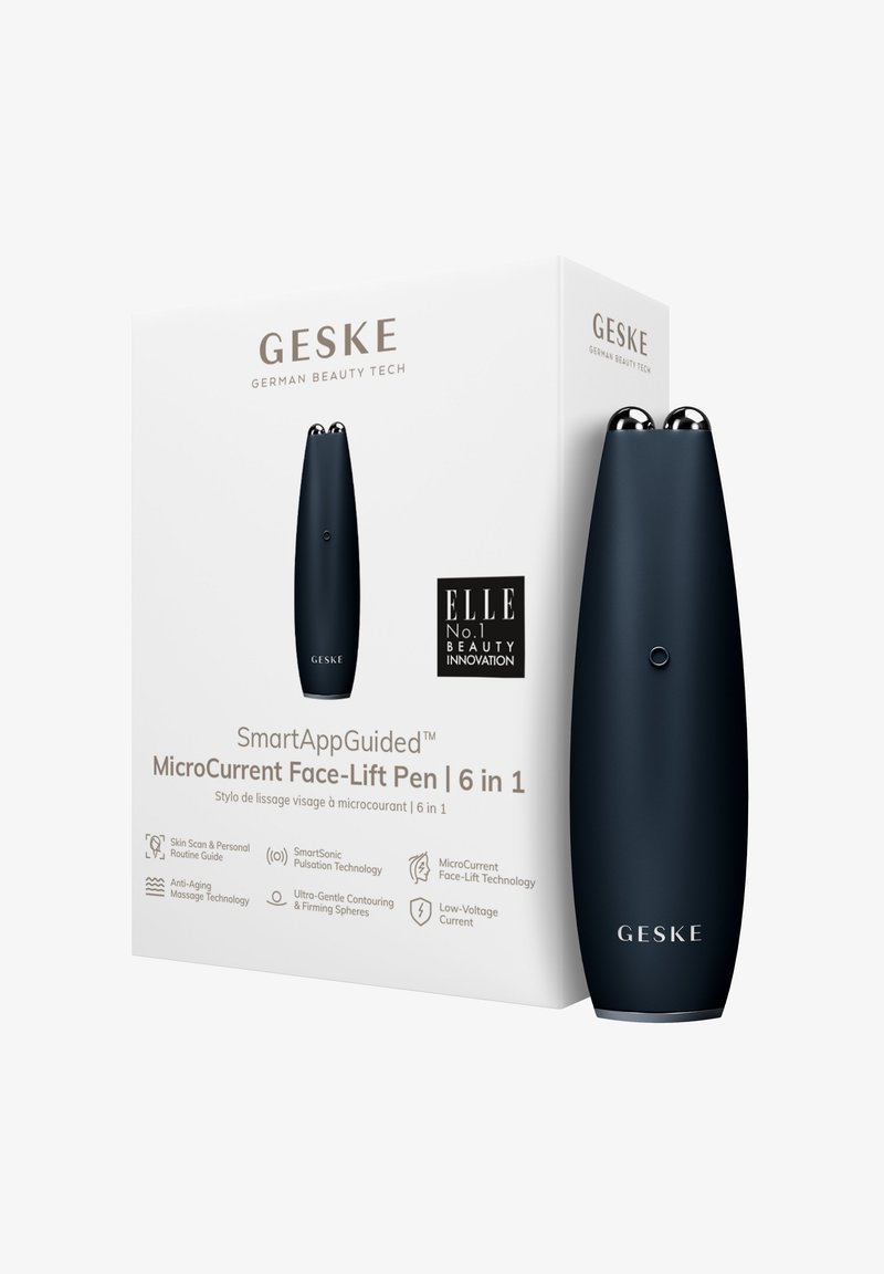 GESKE - MICROCURRENT FACE-LIFT PEN | 6 IN 1 - Hudplejeredskab - black, Forstør