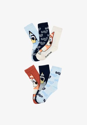 Cerdá, BLUEY BINGO KINDER 6ER PACK - Socks - mehrfarbig
