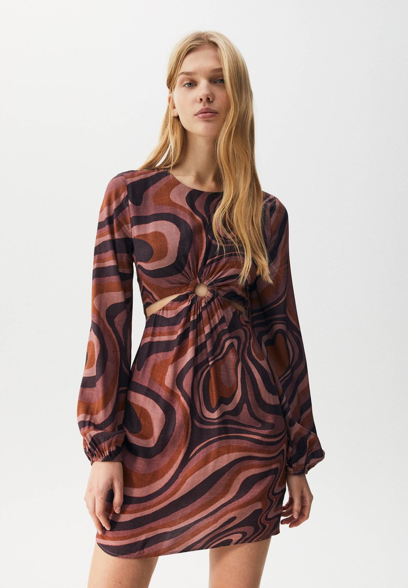 Damen Freizeitkleider | PULL&BEAR Freizeitkleid brown/braun - TB53404 Damen Freizeitkleider | PULL&BEAR Freizeitkleid brown/braun - TB53404