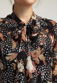 Topshop Abito a camicia - black