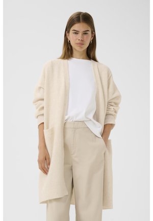 InWear GUNIIW CARDIGAN - Kardigán - whisper white melange