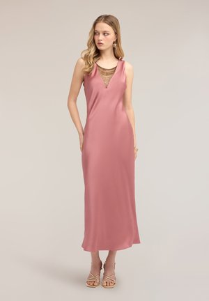 Motivi, VESTITO LUNGO CON DETTAGLIO DI CATENINE - Jurk - rosa