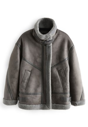 Next AVIATOR  - Giacca in similpelle - grey